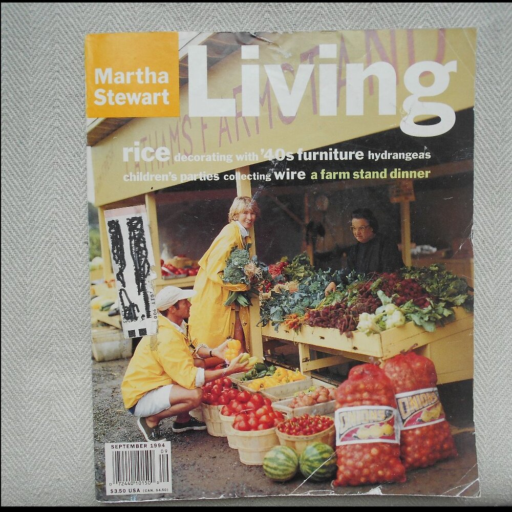 Martha Stewart Living Magazine Sep 1994